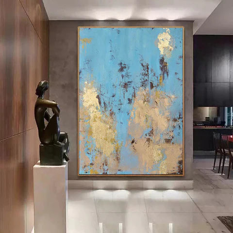 Landscape- Gold and Blue, Kingdom The Fauna Place