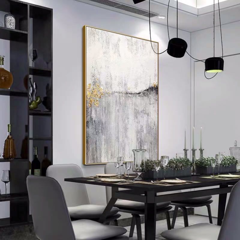 Handmade Abstract Oil Painting Top Selling Wall Art Modern Minimalist Bright Color Style Picture Canvas Home Decor For Living Room No Frame The Fauna Place