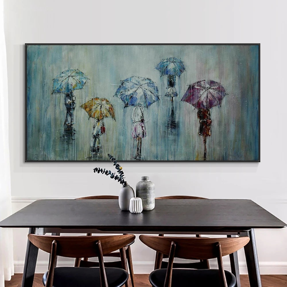 People Walking In The Rain (Copy) The Fauna Place