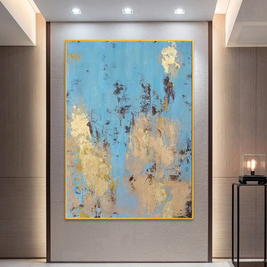 Landscape- Gold and Blue, Kingdom The Fauna Place