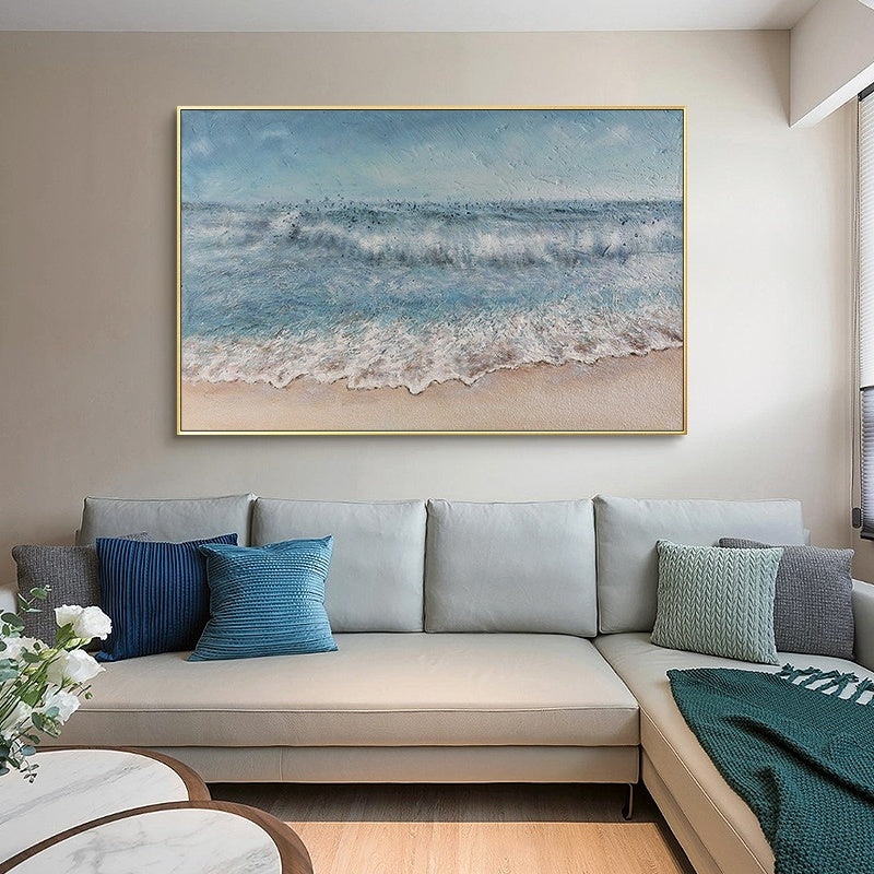 Abstract Handmade Oil Painting Wall Art Dark Color Art Decorative Unframed Canvas Paintings Wall Decor For Home Wall Decor The Fauna Place