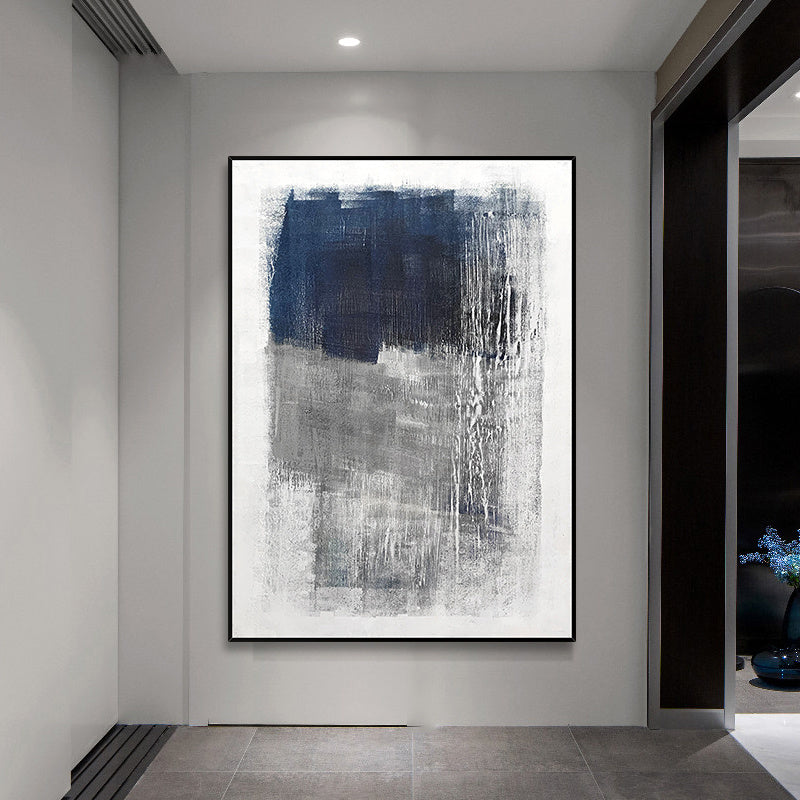 Dark Blue- Gray Landscape The Fauna Place